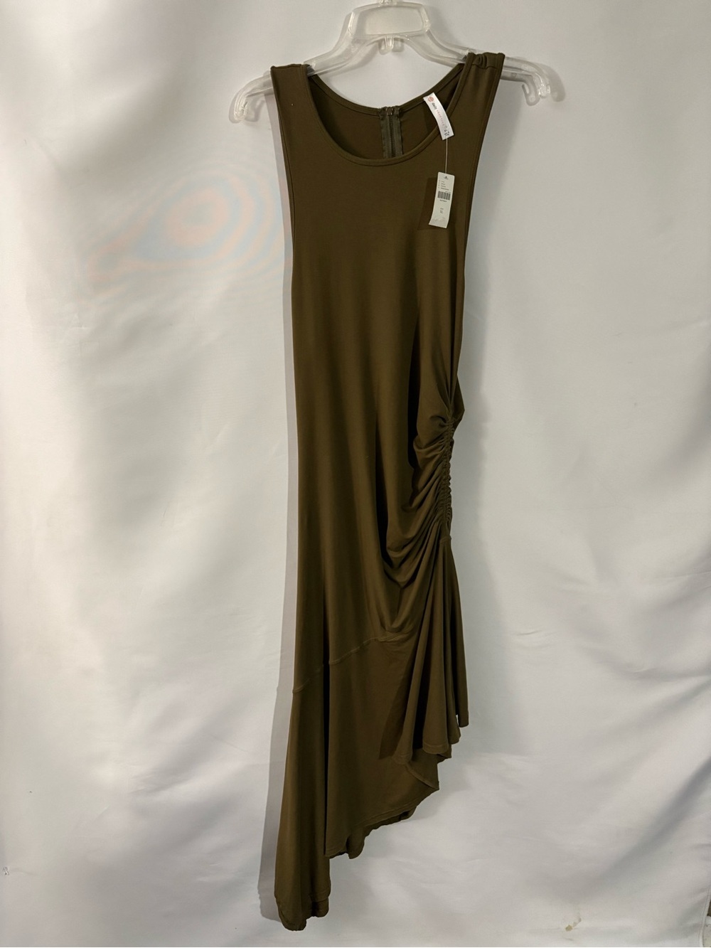 NWT Anthropologie Daily Practice Sleeveless Ruched Side Dress Size XL - Picture 6 of 12